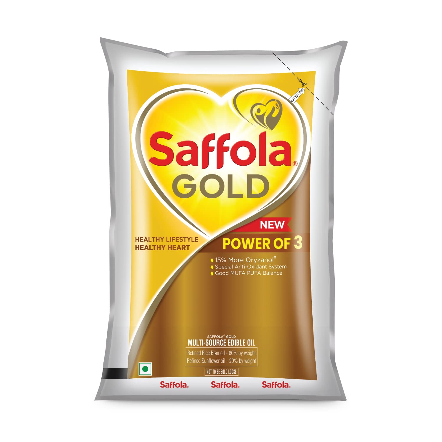 SAFFOLA GOLD OIL PP 1 lt