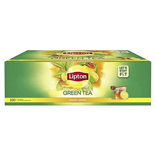 LIPTON GREEN HONEY LEMON TEA 100 BAGS 100 pcs