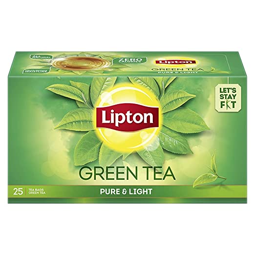 LIPTON PURE LIGHT GREEN TEA 25 pcs