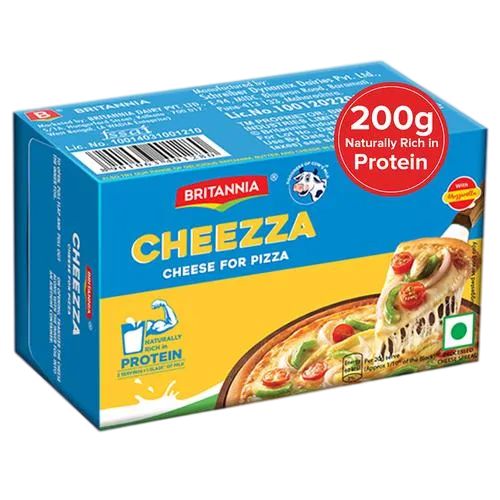 BRITANNIA CHEESE FOR PIZZA BLOCK 200 g