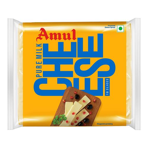AMUL CHEESE SLICE PLAIN 100 g