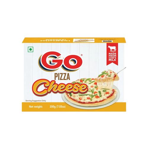 GO CHEESE MOZZARELLA PIZZA BLEND 200 g
