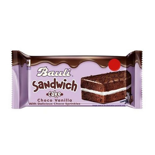 BAULI SANDWICH CAKE CHOCO VANILLA 25 g