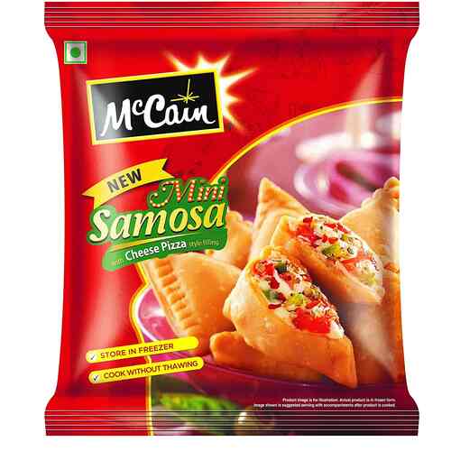 MC.CAIN MINI SAMOSA CHEESE PIZZA 240 g