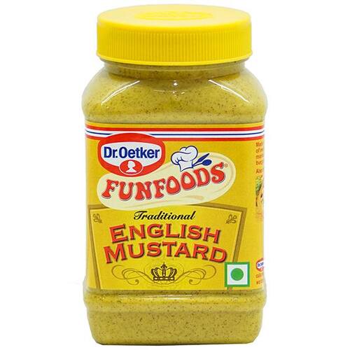 FUNFOODS ENGLISH MUSTARD 250 g