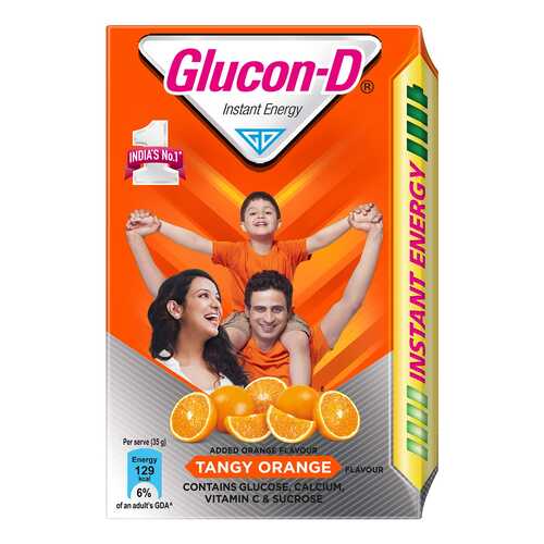 GLUCON D TANGY ORANGE 450 g