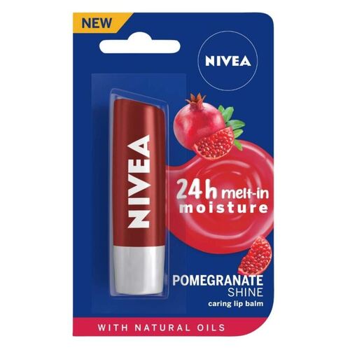 NIVEA POMEGRANATE SHINE LIP BALM 5 g