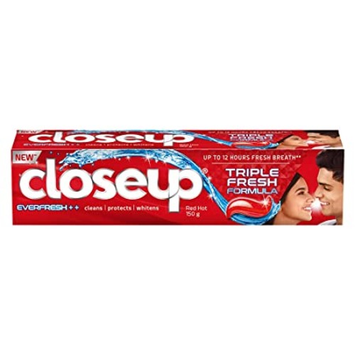 CLOSEUP RED HOT GEL TOOTHPASTE 150 g