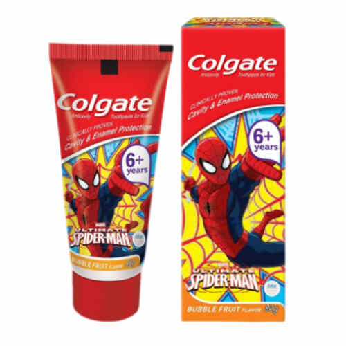 COLGATE TP KIDS SPIDER MAN/BUBBLE FRUIT 80 g