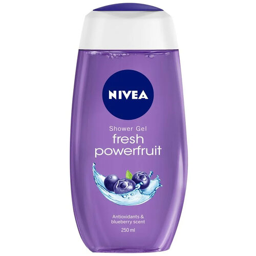 NIVEA FRESH POWERFRUIT SHOWER GEL 250 ml