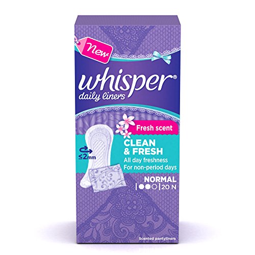WHISPER DAILY LINERS BOX 20 pcs