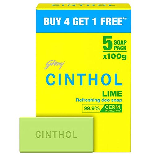 CINTHOL SOAP LIME (PACK OF 4) 500 g