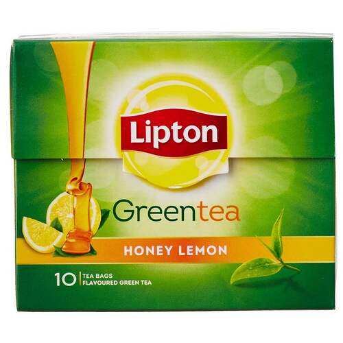 LIPTON GREEN HONEY LEMON TEA 10 P 10 pcs