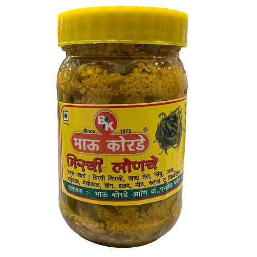 BK GREEN CHILLY PICKLE 200 g